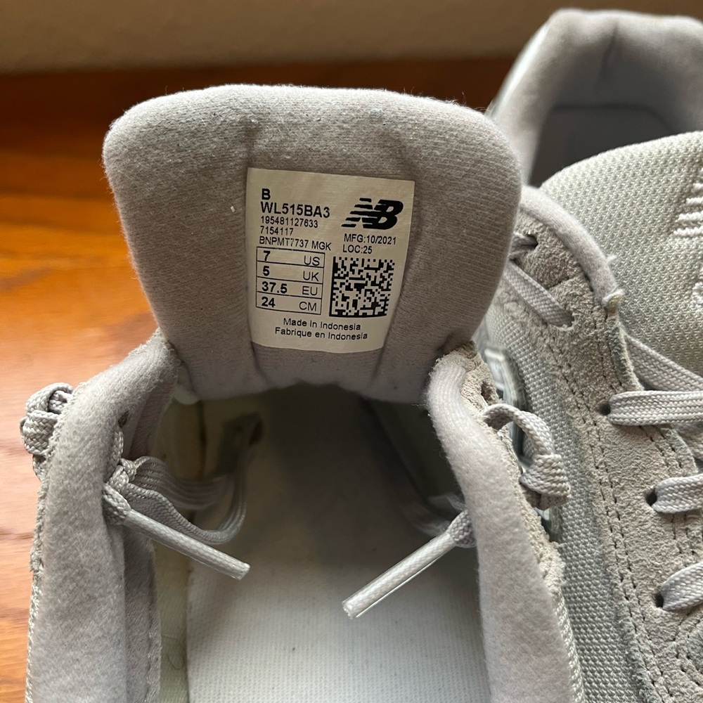 Grey New Balance 515 - Picture 2 of 2